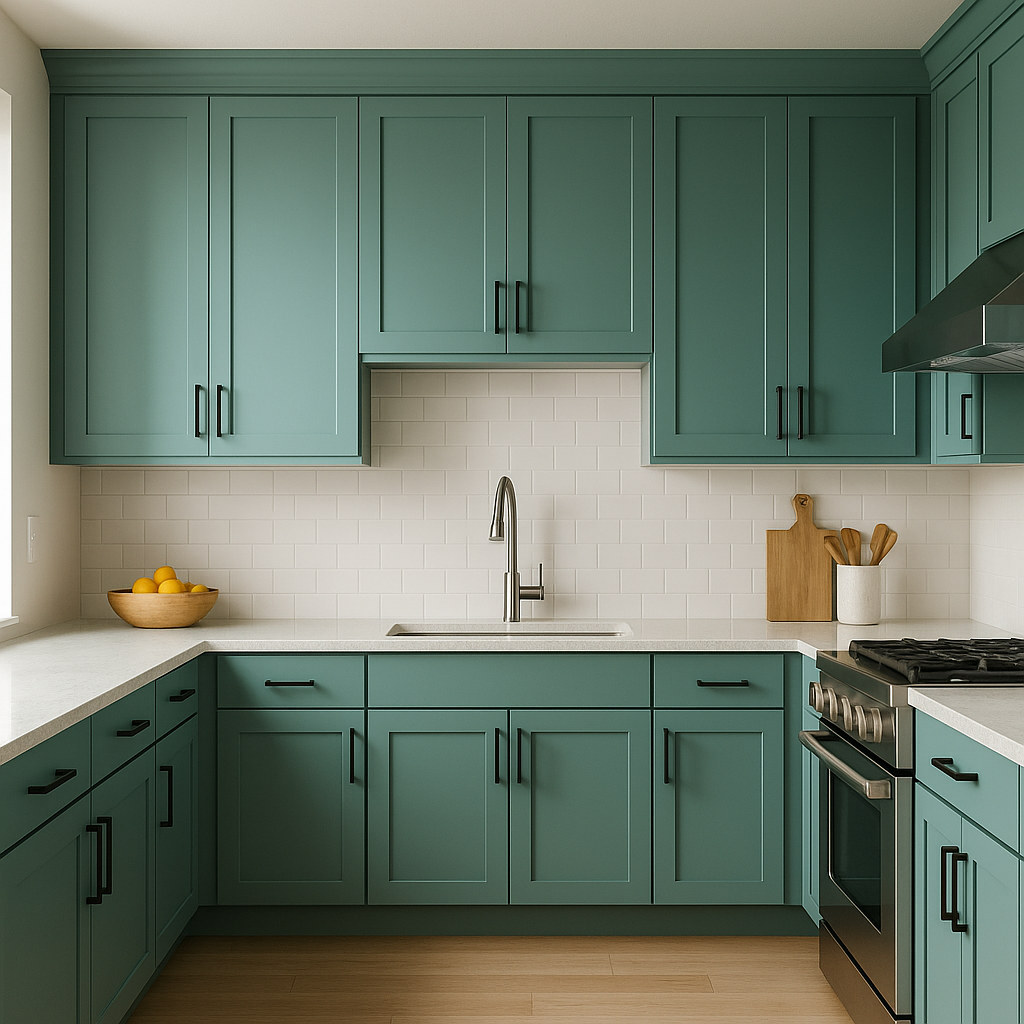 Benjamin Moore Summer (2040-40): A Vibrant and Refreshing Blue-Green Hue.