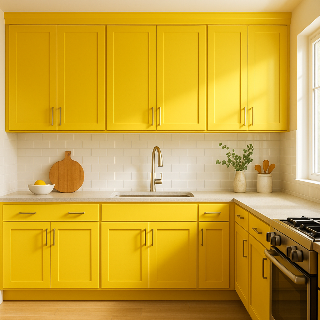 Benjamin Moore Sun (2023-30): A Radiant and Joyful Yellow Hue.
