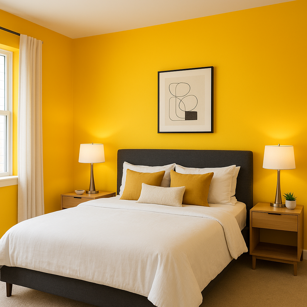 Benjamin Moore Sun (2023-30): A Radiant and Joyful Yellow Hue.