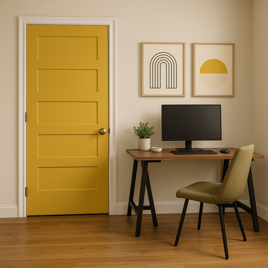 Benjamin Moore Sun (350): A Radiant Yellow Hue for Warm and Inviting Spaces.