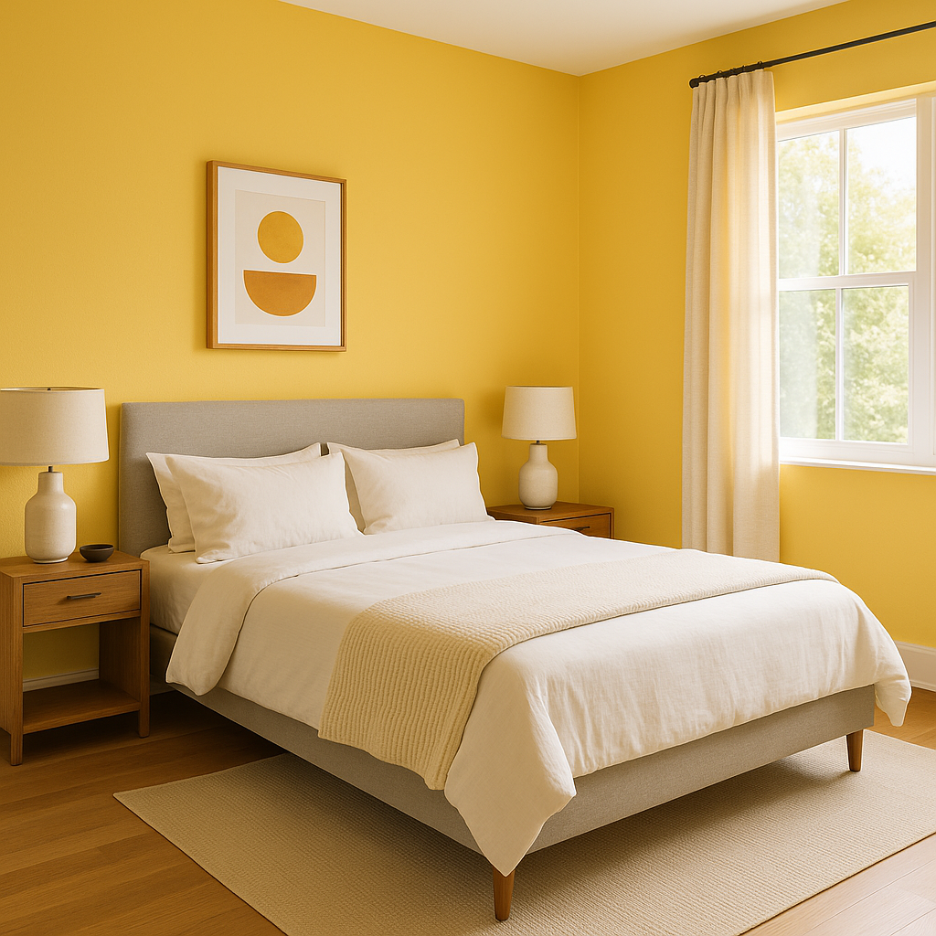 Benjamin Moore Sunburst (2023-40): A Vibrant Burst of Warmth and Optimism.