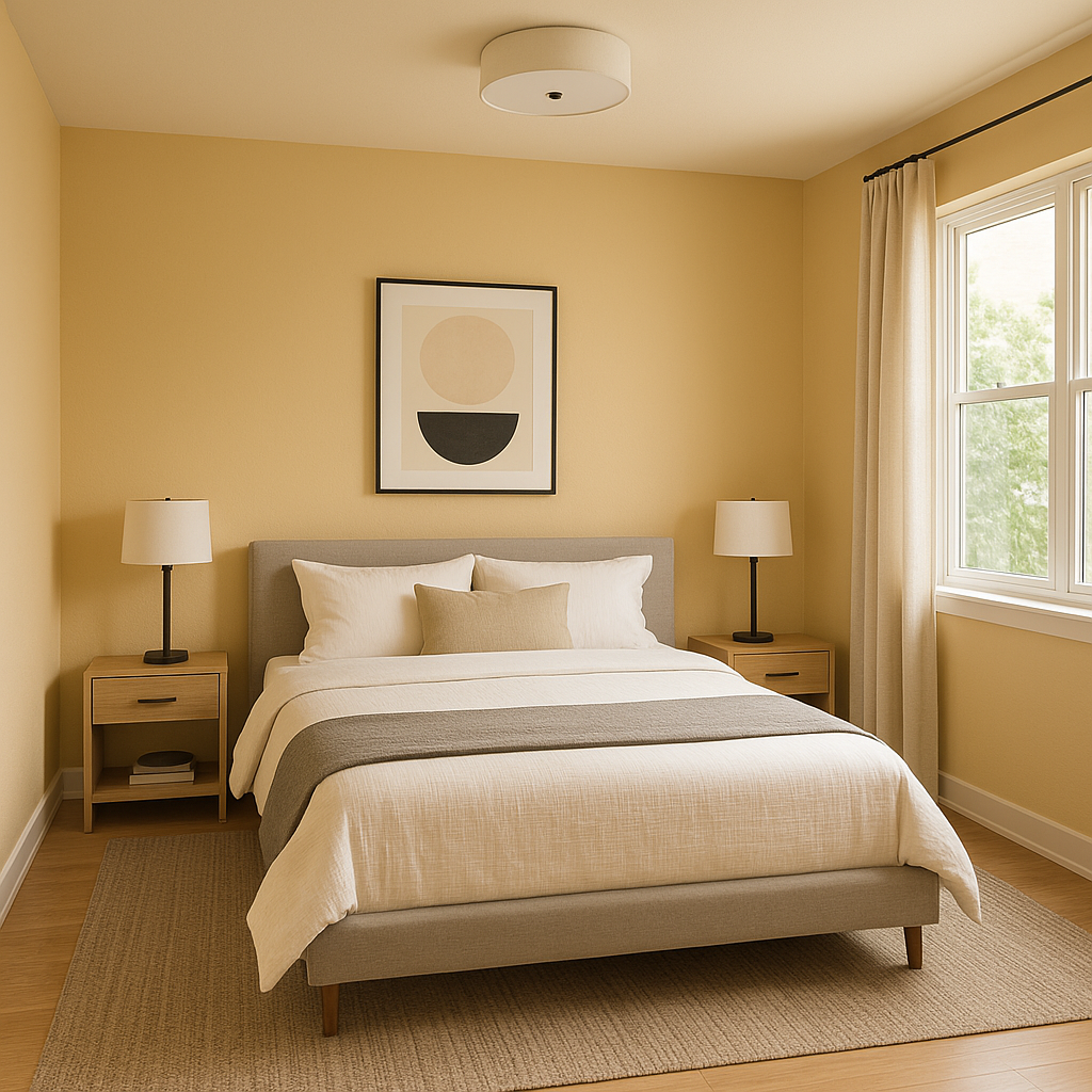 Benjamin Moore Sundial (1100): A Warm, Golden Hue with Timeless Appeal.