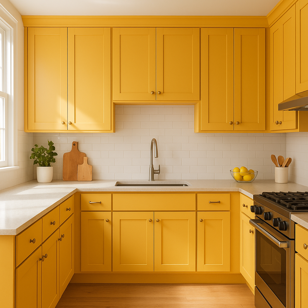 Benjamin Moore Sunflower (174): A Radiant Burst of Warmth and Cheer.