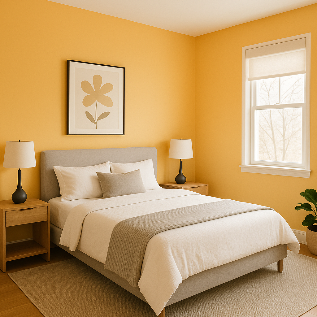 Benjamin Moore Sunflower (174): A Radiant Burst of Warmth and Cheer.