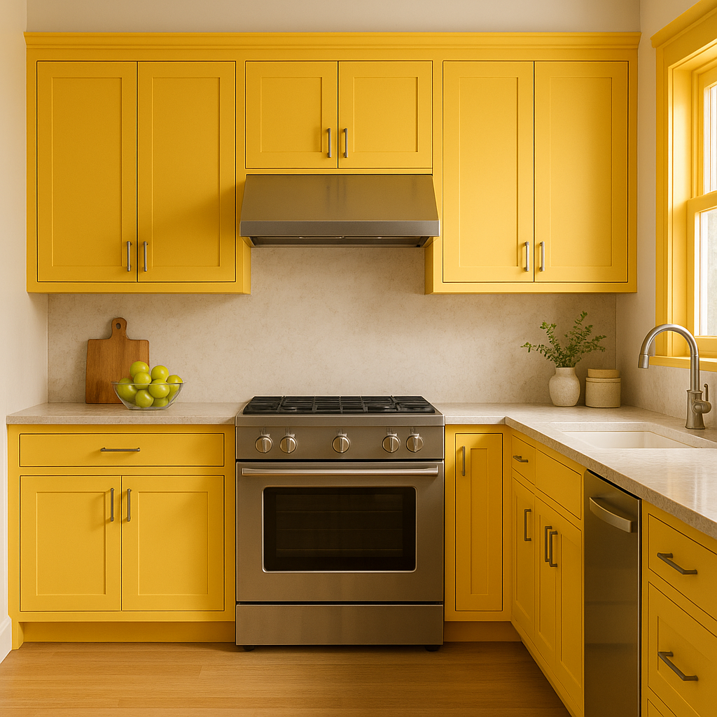 Benjamin Moore Sunflower (2019-30): A Vibrant and Cheerful Yellow.