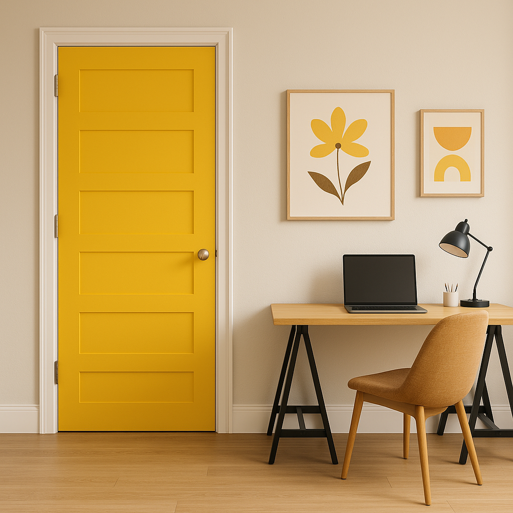 Benjamin Moore Sunflower (2019-30): A Vibrant and Cheerful Yellow.