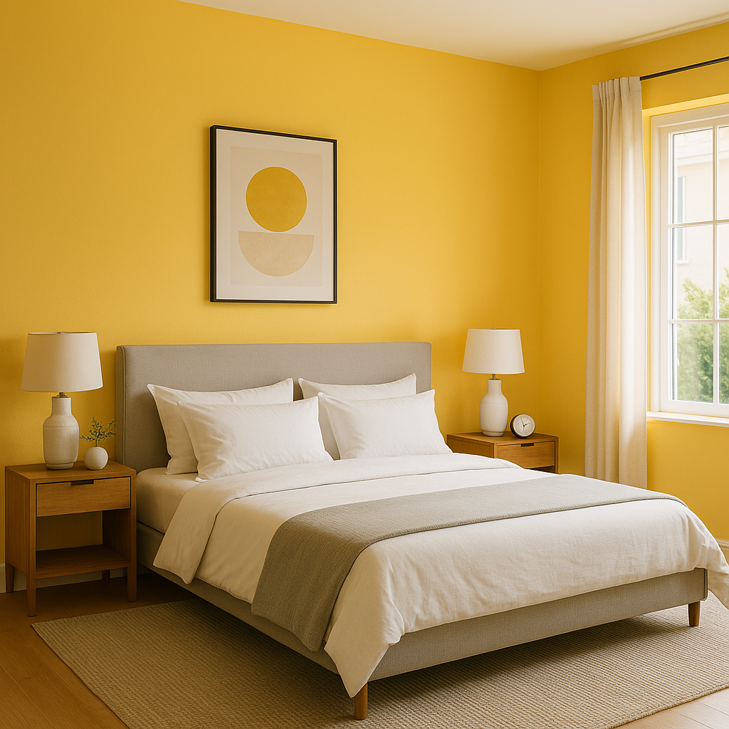 Benjamin Moore Sunny (356): A Cheerful and Versatile Yellow.
