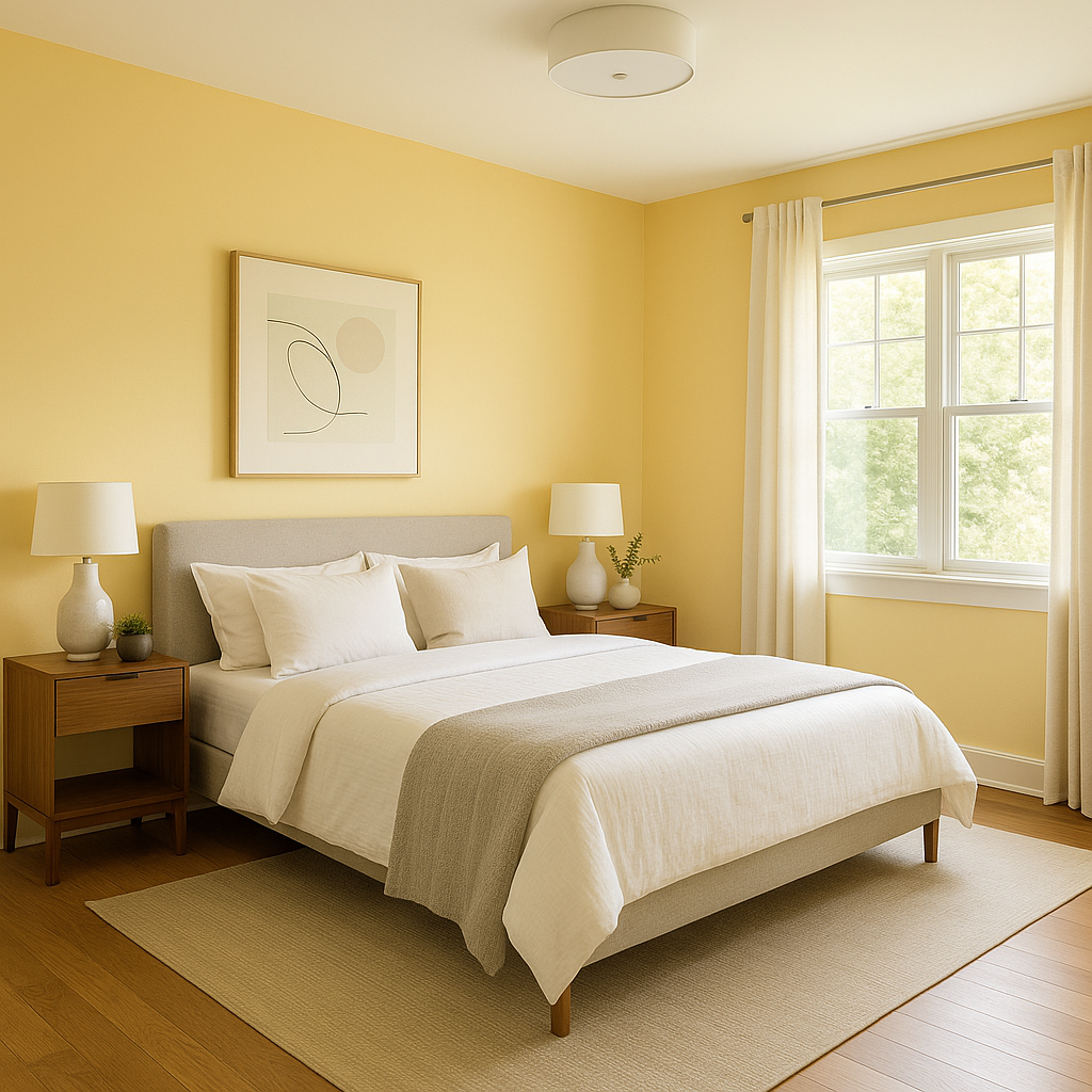 Benjamin Moore Sunny (367): A Warm, Inviting Yellow.
