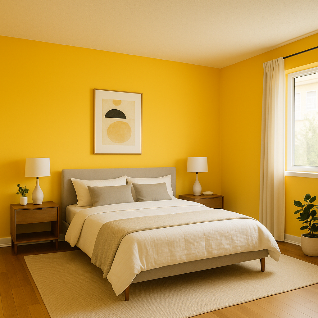 Benjamin Moore Sunrays (343): A Warm and Radiant Yellow.