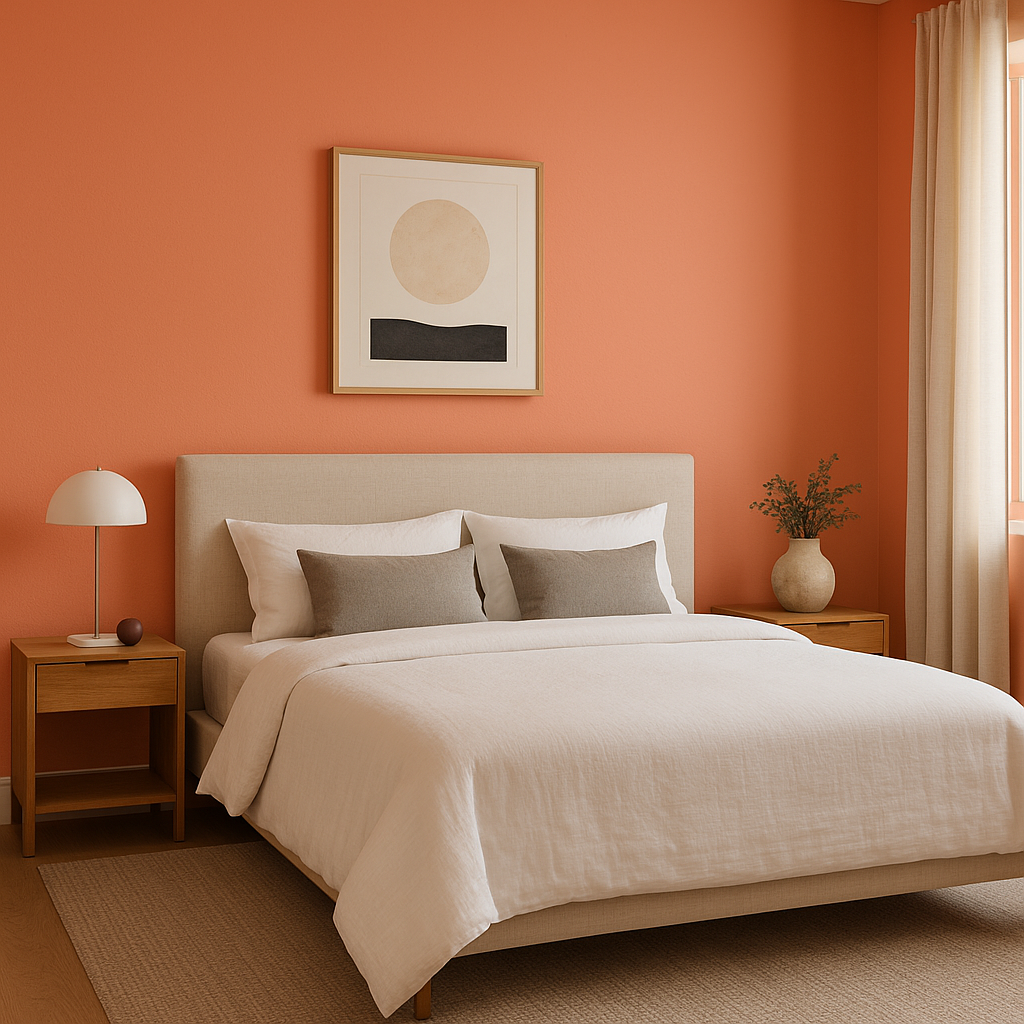 Benjamin Moore Sunset (082): A Warm and Timeless Hue.