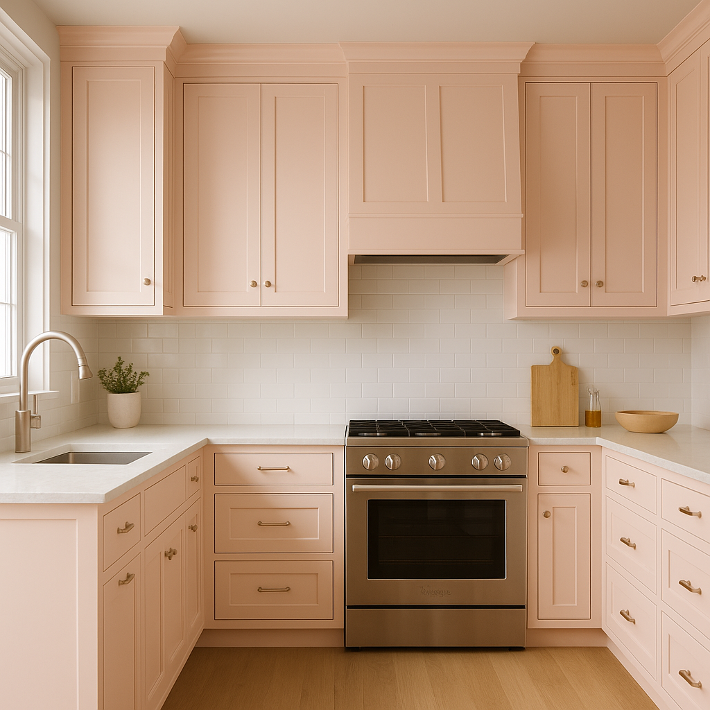 Benjamin Moore Sweet (2002-60): A Dreamy, Soft Pink Hue for Serene Interiors.