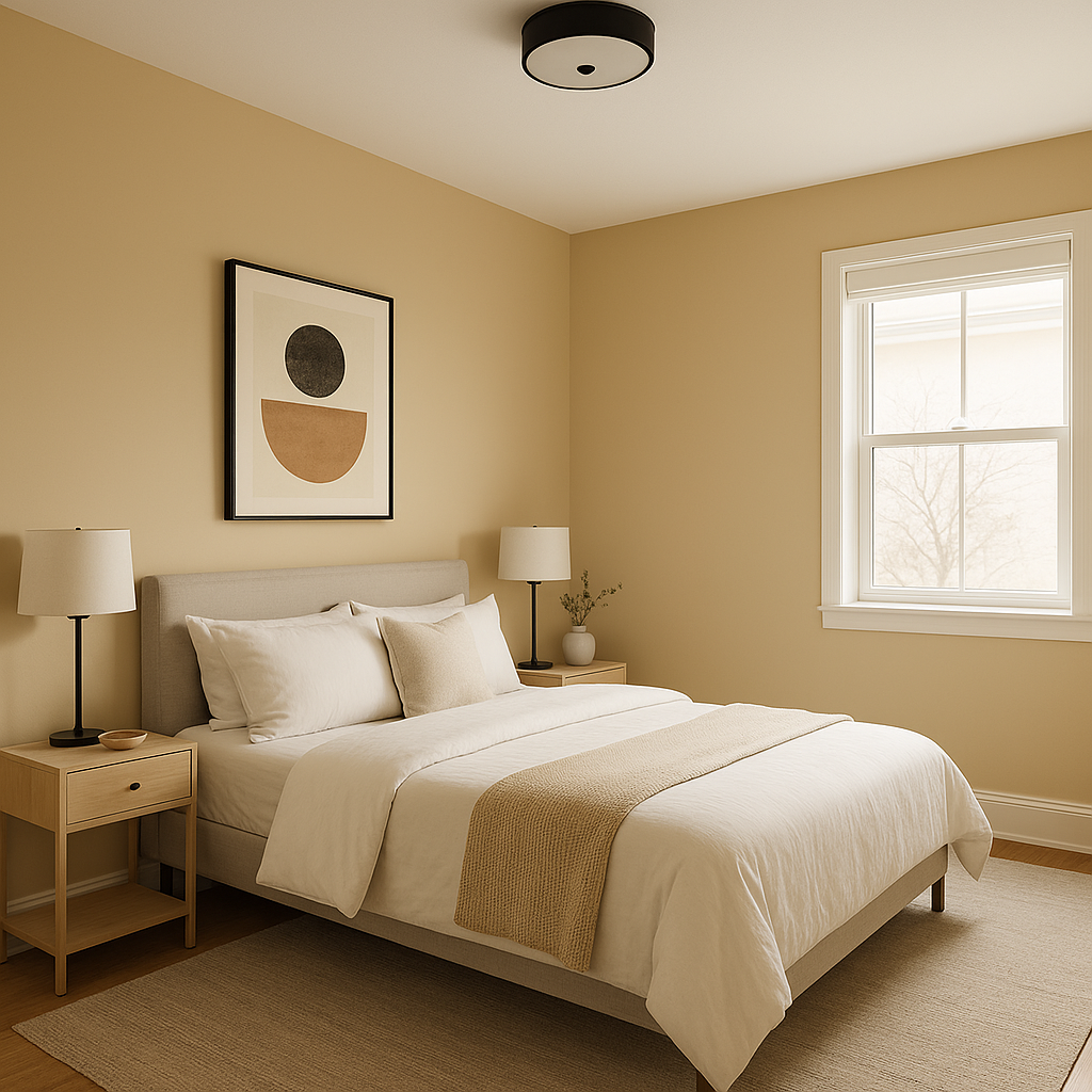 Benjamin Moore Sycamore (1137): A Timeless Neutral with Warm Undertones.