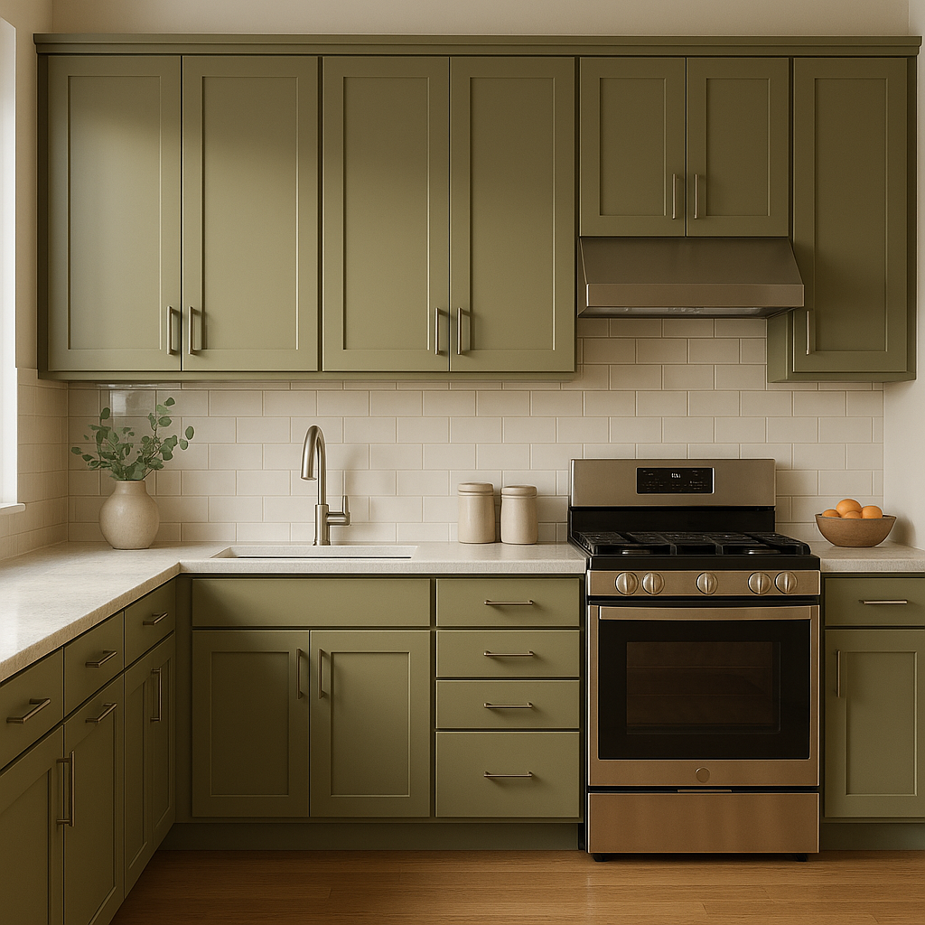 Benjamin Moore Sycamore (539): A Versatile Green for Timeless Elegance.