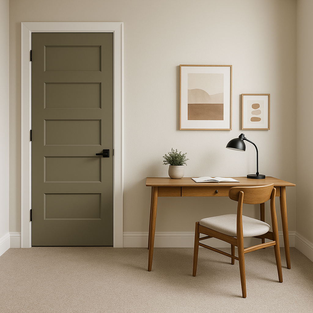 Benjamin Moore Taiga (CC-696): A Deep and Enchanting Green Hue.