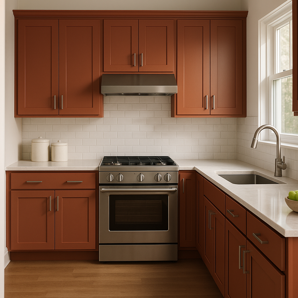 Benjamin Moore Tandoori (CSP-1105): A Bold, Warm, and Inviting Hue.