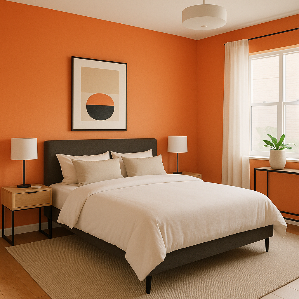 Benjamin Moore Tangerine (083): A Vibrant Dose of Energy.