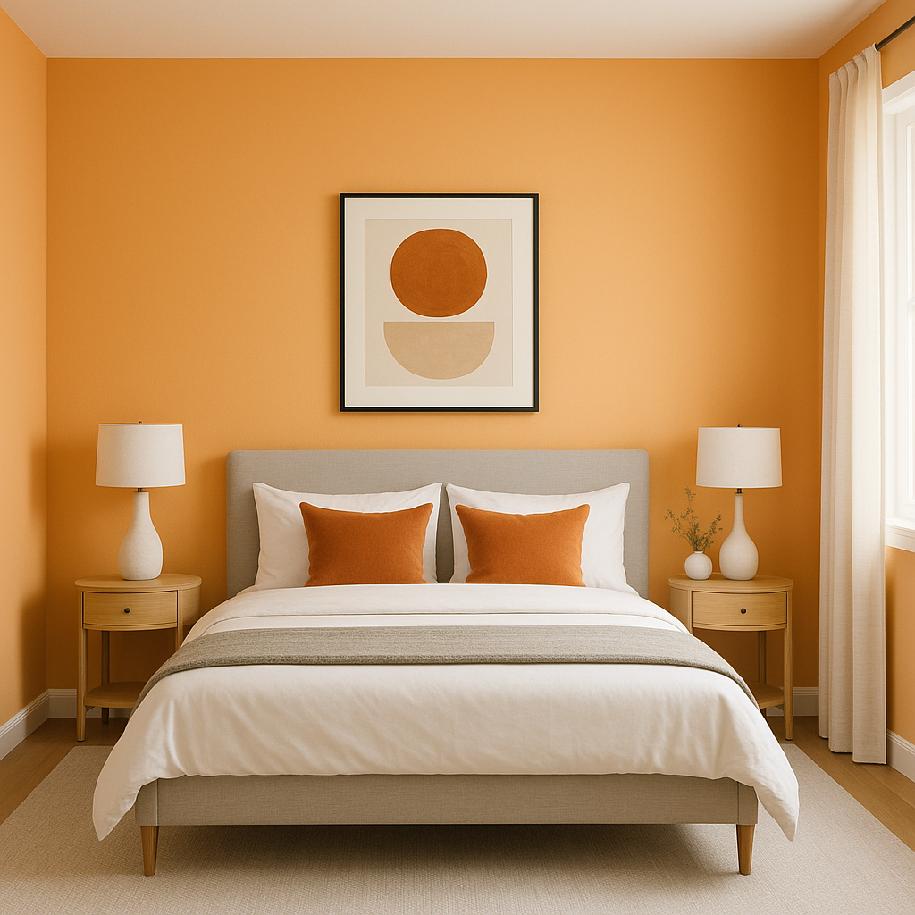 Benjamin Moore Tangerine (132): A Vibrant Burst of Energy.