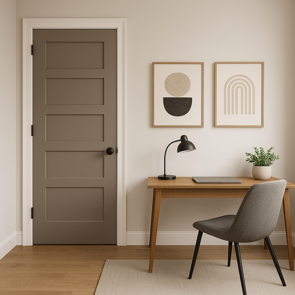 Benjamin Moore Taos (2111-40): A Sophisticated and Timeless Neutral.