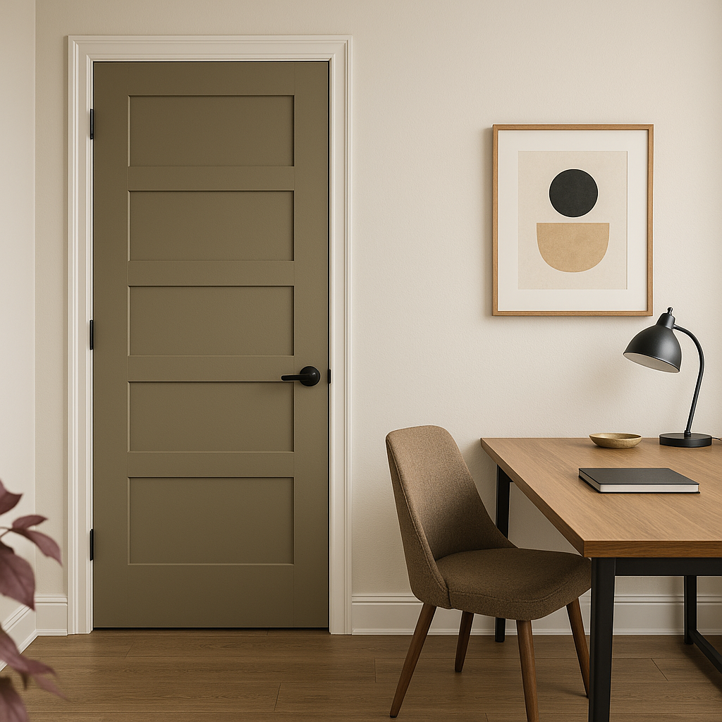 Benjamin Moore Tapenade (CC-694): A Rich, Earthy Olive Green.