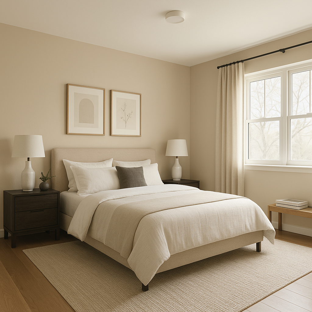 Benjamin Moore Tapestry (975): A Warm, Versatile Neutral for Timeless Interiors.