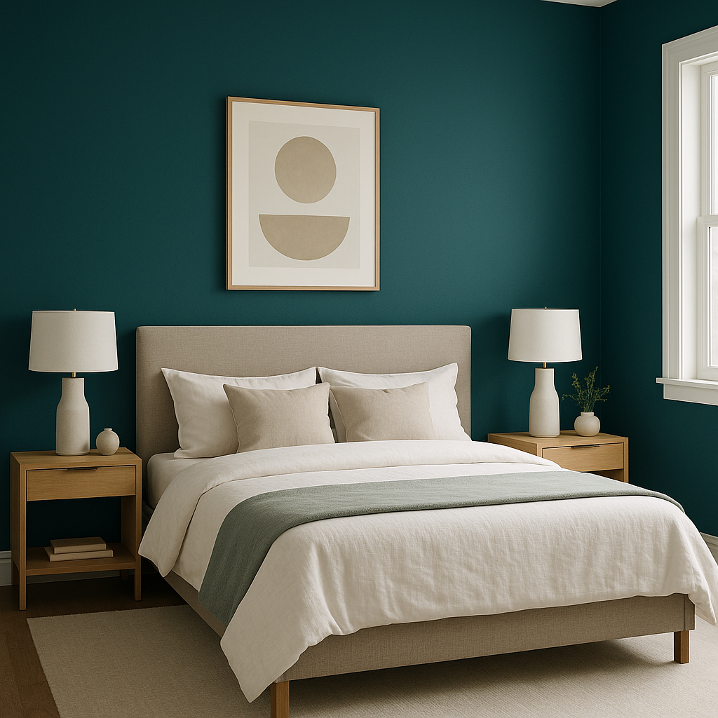 Benjamin Moore Teal (2055-10): A Vibrant Jewel for Your Home.