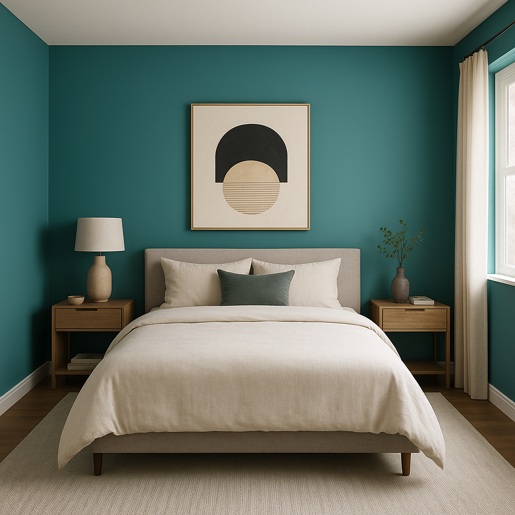 Benjamin Moore Teal (663): A Timeless Jewel-Toned Hue.