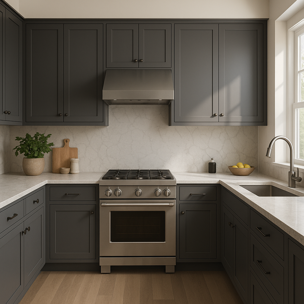 Benjamin Moore Temptation (1609): A Rich and Sophisticated Gray.