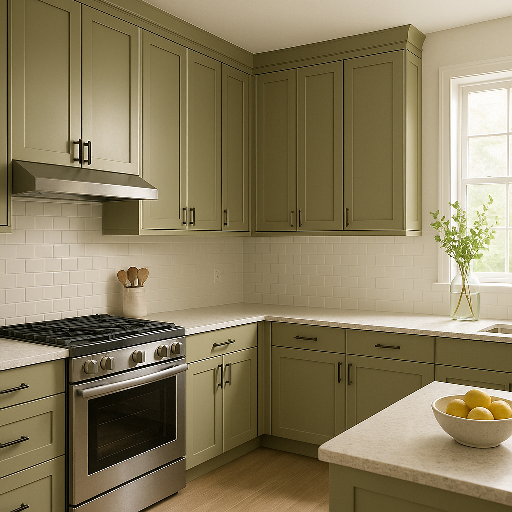 Benjamin Moore Thicket (AF-405): A Verdant Green That Inspires Serenity.