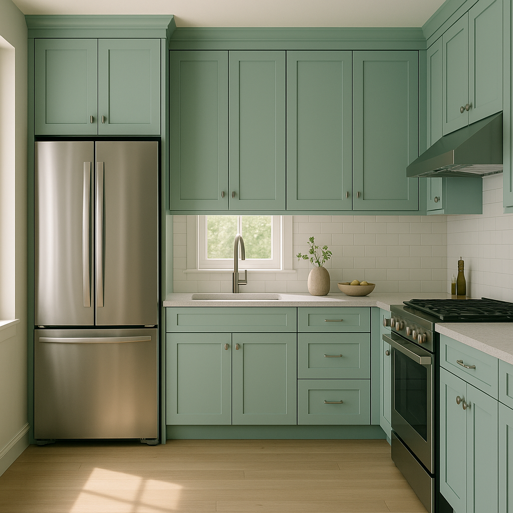 Benjamin Moore Thunderbird (675): A Timeless and Versatile Mid-Tone Blue.