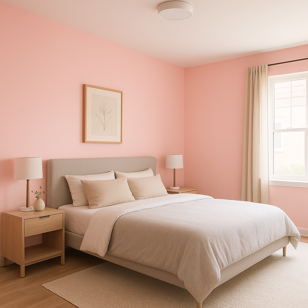 Benjamin Moore Tickled (2002-50): A Playful Yet Sophisticated Pink.