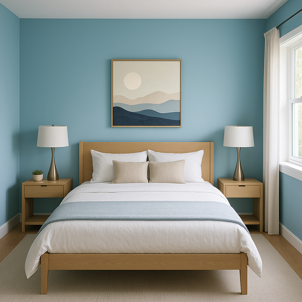 Benjamin Moore Tidal (2061-50): A Sophisticated Ocean-Inspired Blue.