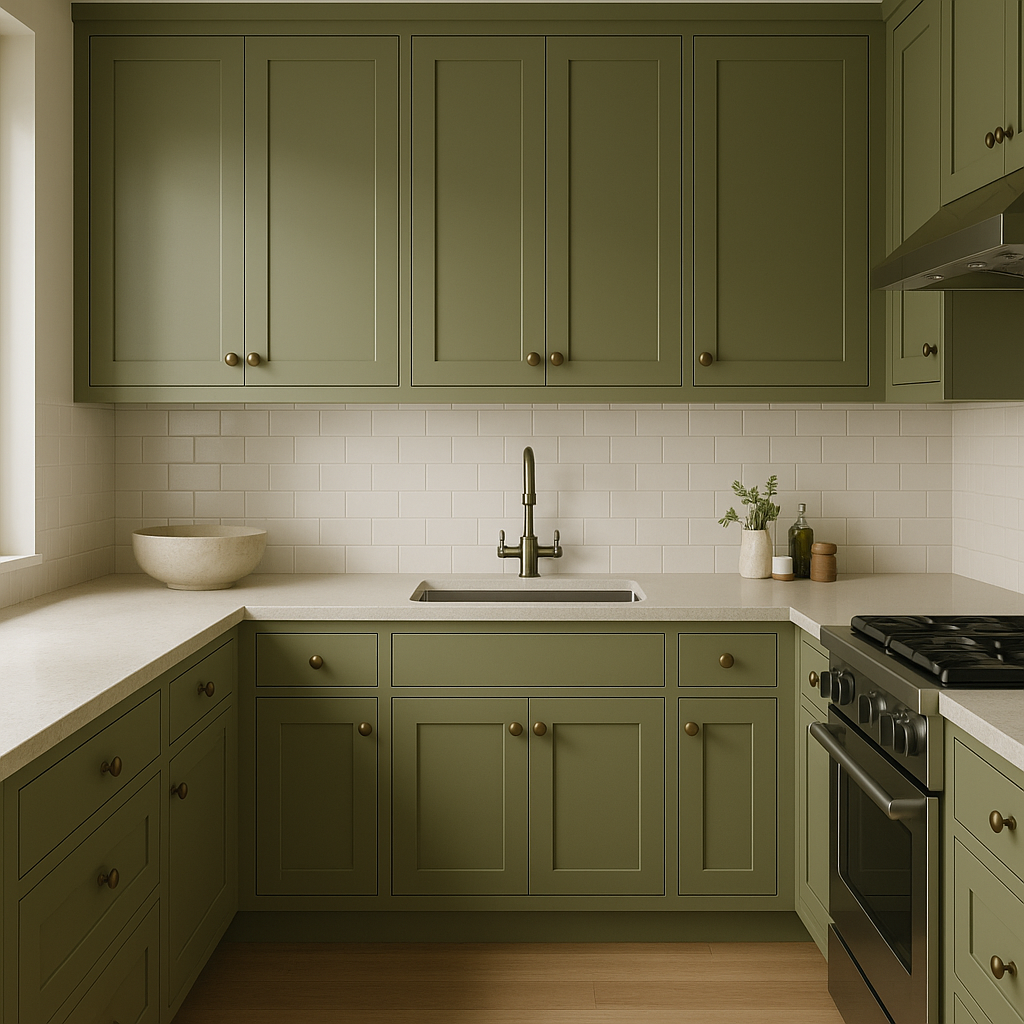 Benjamin Moore Timson (CW-470): A Timeless Green for Sophisticated Spaces.
