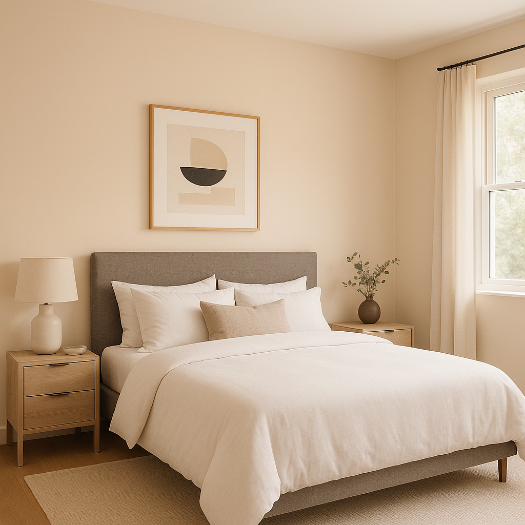 Benjamin Moore Tissue (1163): A Soft and Versatile Hue for Timeless Interiors.