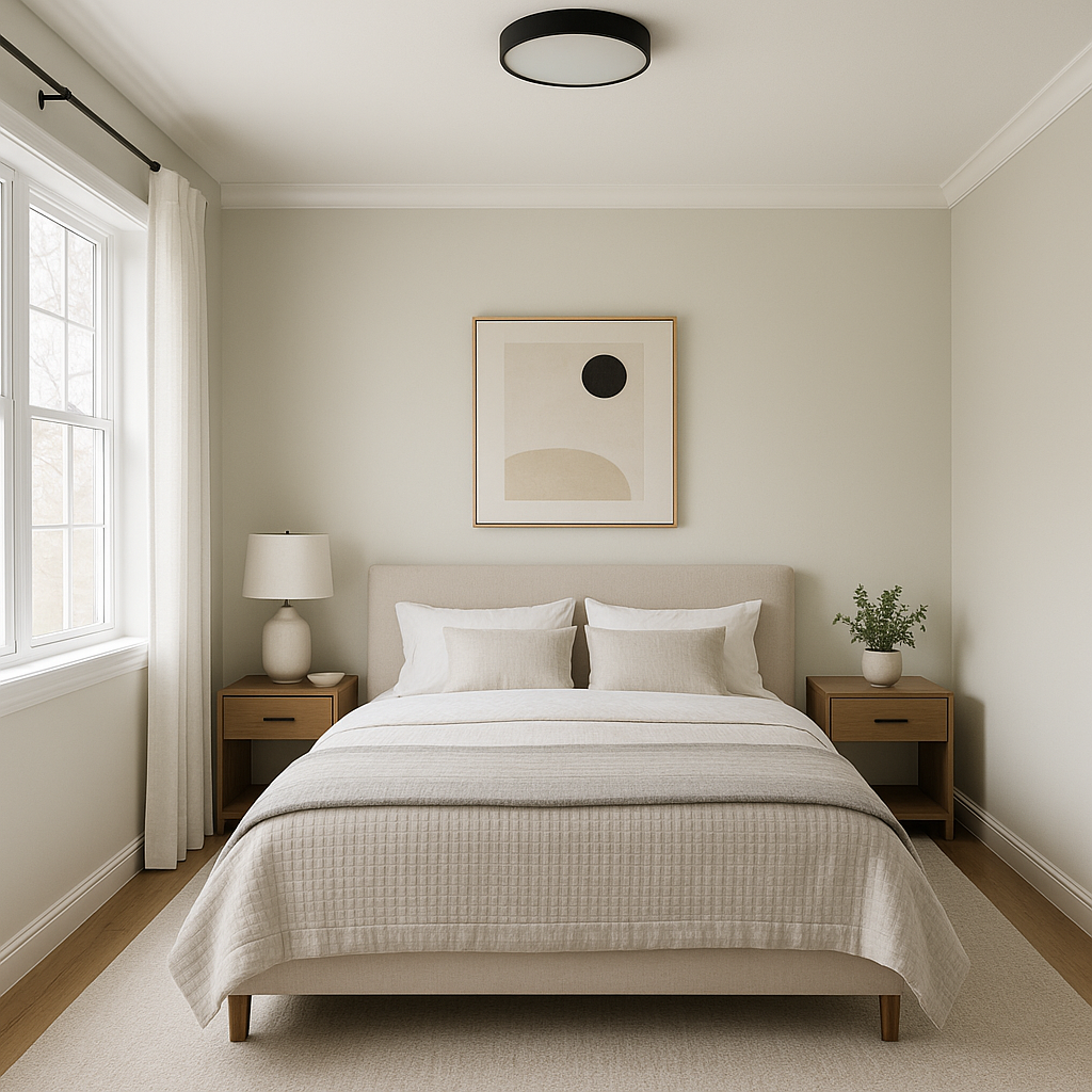 Benjamin Moore Titanium (2141-60): A Soft, Versatile Neutral with Cool Undertones.