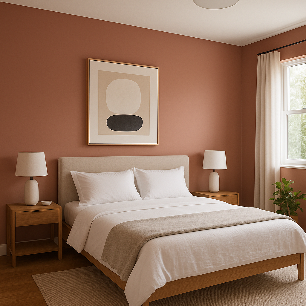 Benjamin Moore Toasted (1279): A Warm and Versatile Neutral.