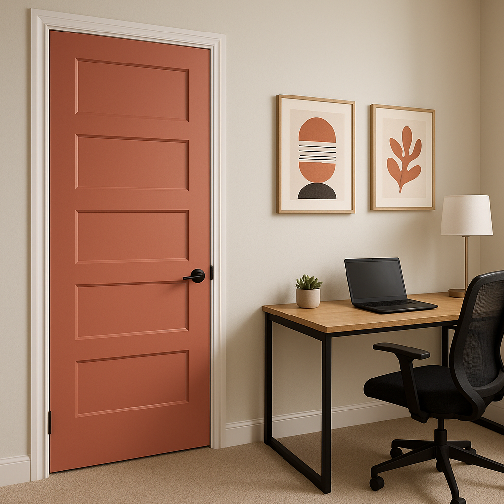 Benjamin Moore Tomato (2089-40): A Bold, Energizing Red for Statement-Making Spaces.