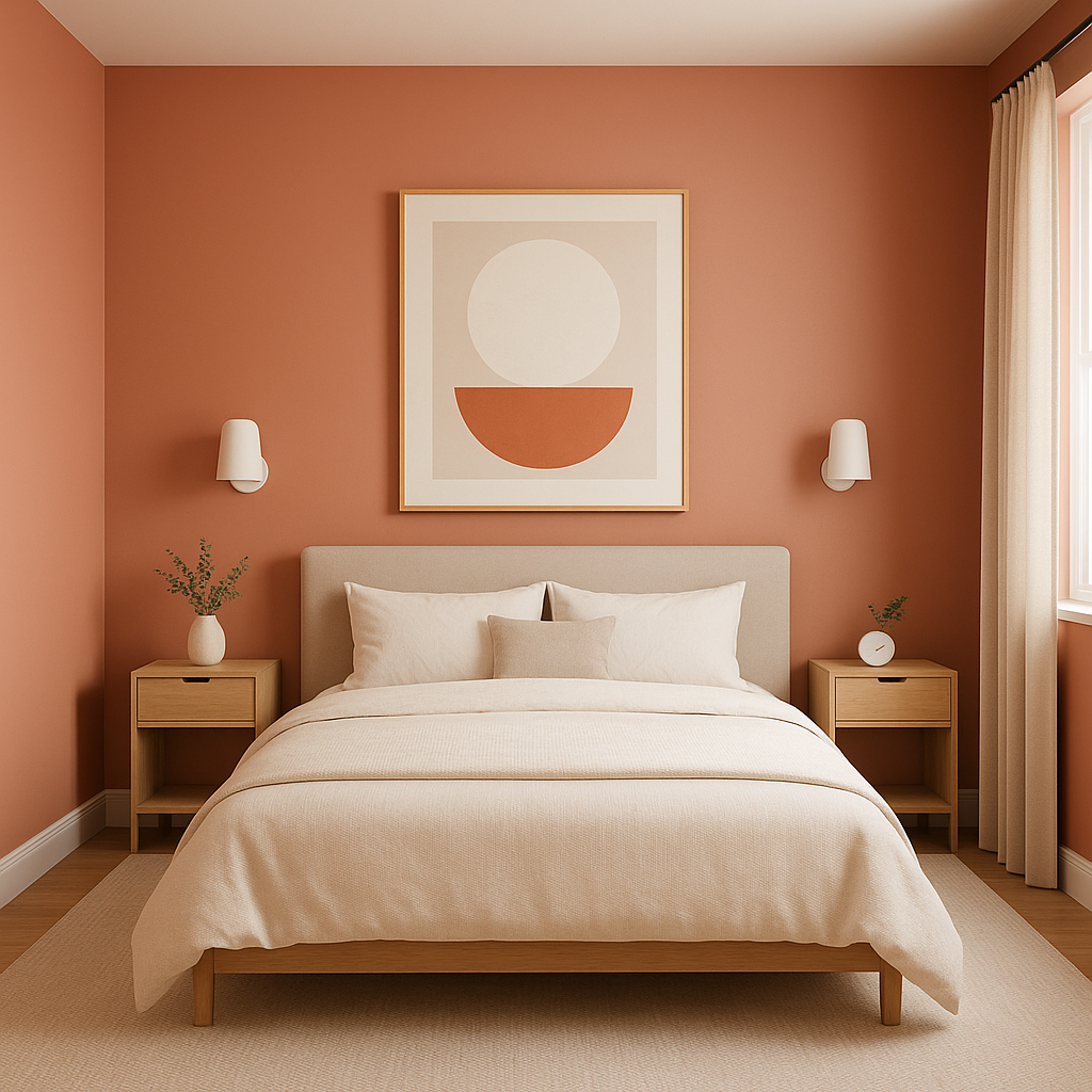 Benjamin Moore Tomato (2089-40): A Bold, Energizing Red for Statement-Making Spaces.