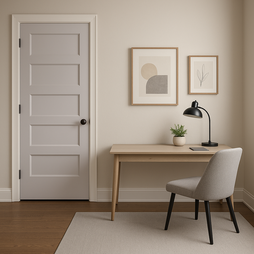 Benjamin Moore Touch (2116-60): A Sophisticated Lavender Hue.