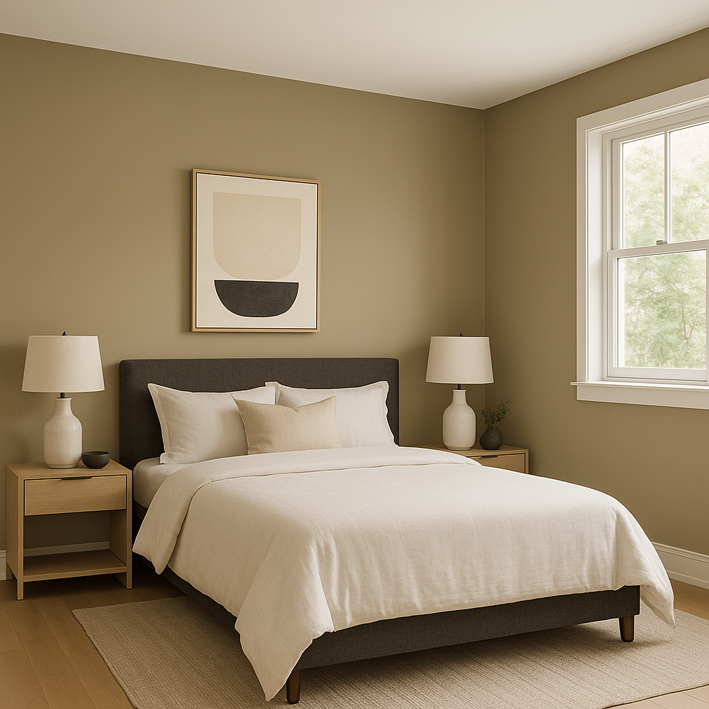 Benjamin Moore Trench (CSP-1020): A Rich, Versatile Neutral for Timeless Elegance.