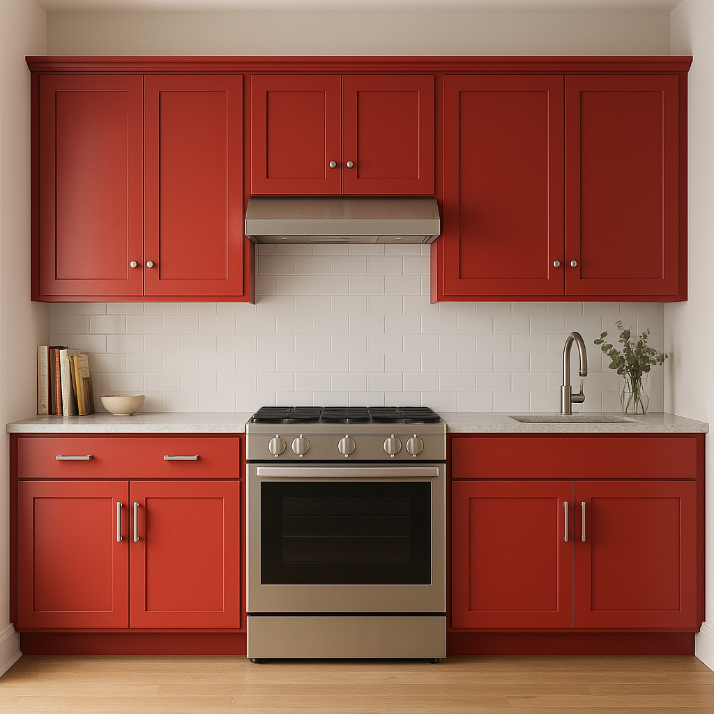 Benjamin Moore Tricycle (2000-20): A Bold and Vibrant Red.
