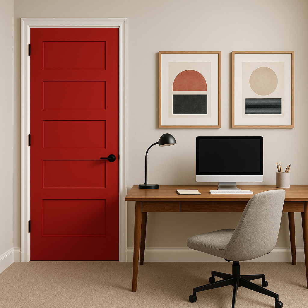 Benjamin Moore Tricycle (2000-20): A Bold and Vibrant Red.