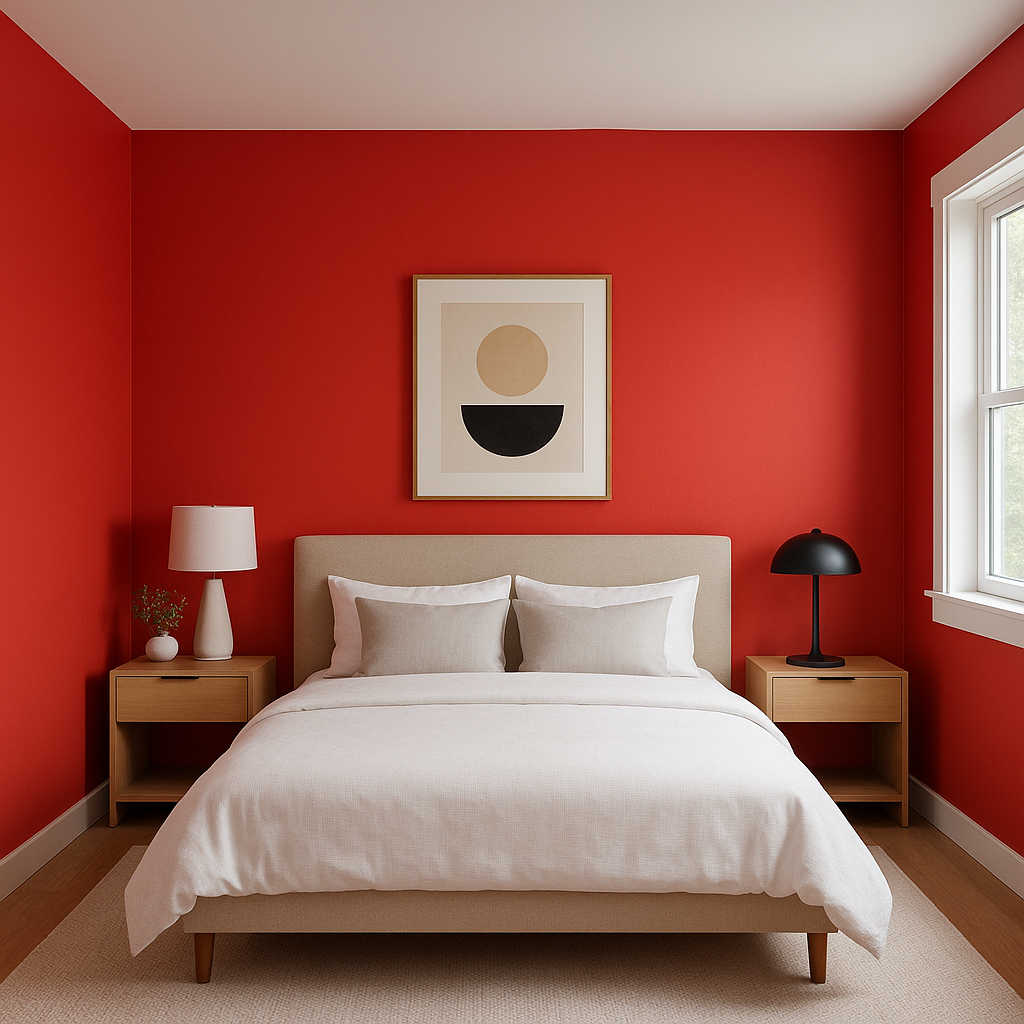 Benjamin Moore Tricycle (2000-20): A Bold and Vibrant Red.