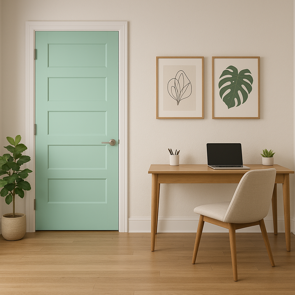 Benjamin Moore Tropical (575): A Vibrant Green for Bold Interiors.