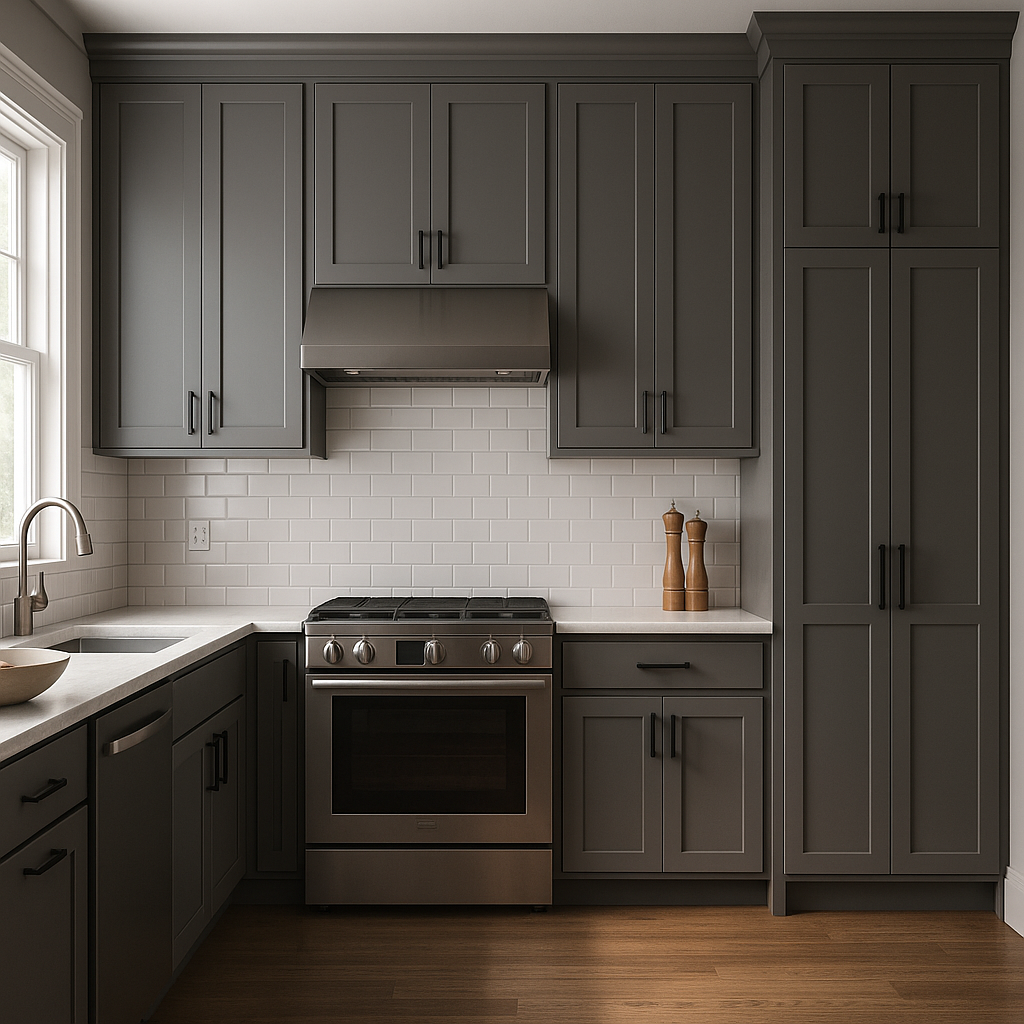 Benjamin Moore Trout (2124-20): A Bold and Versatile Charcoal Hue.