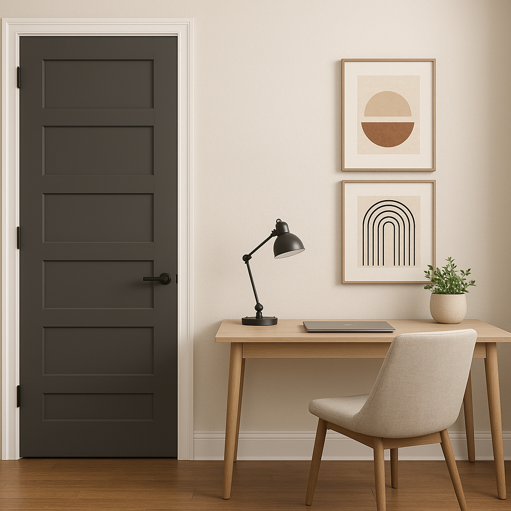 Benjamin Moore Trout (2124-20): A Bold and Versatile Charcoal Hue.
