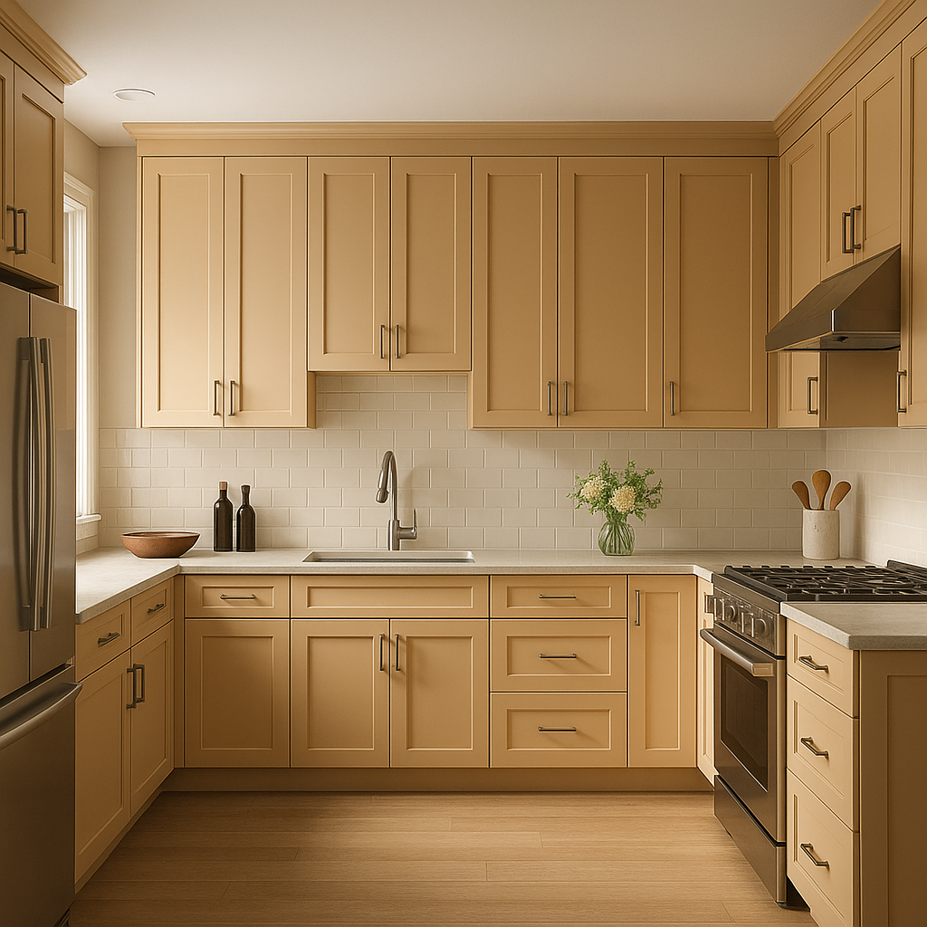 Benjamin Moore Tucson (1144): A Warm and Inviting Desert-Inspired Hue.