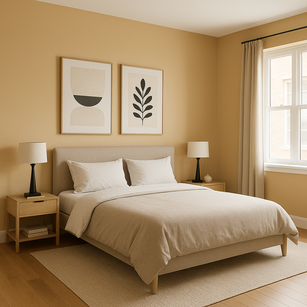 Benjamin Moore Tucson (1144): A Warm and Inviting Desert-Inspired Hue.