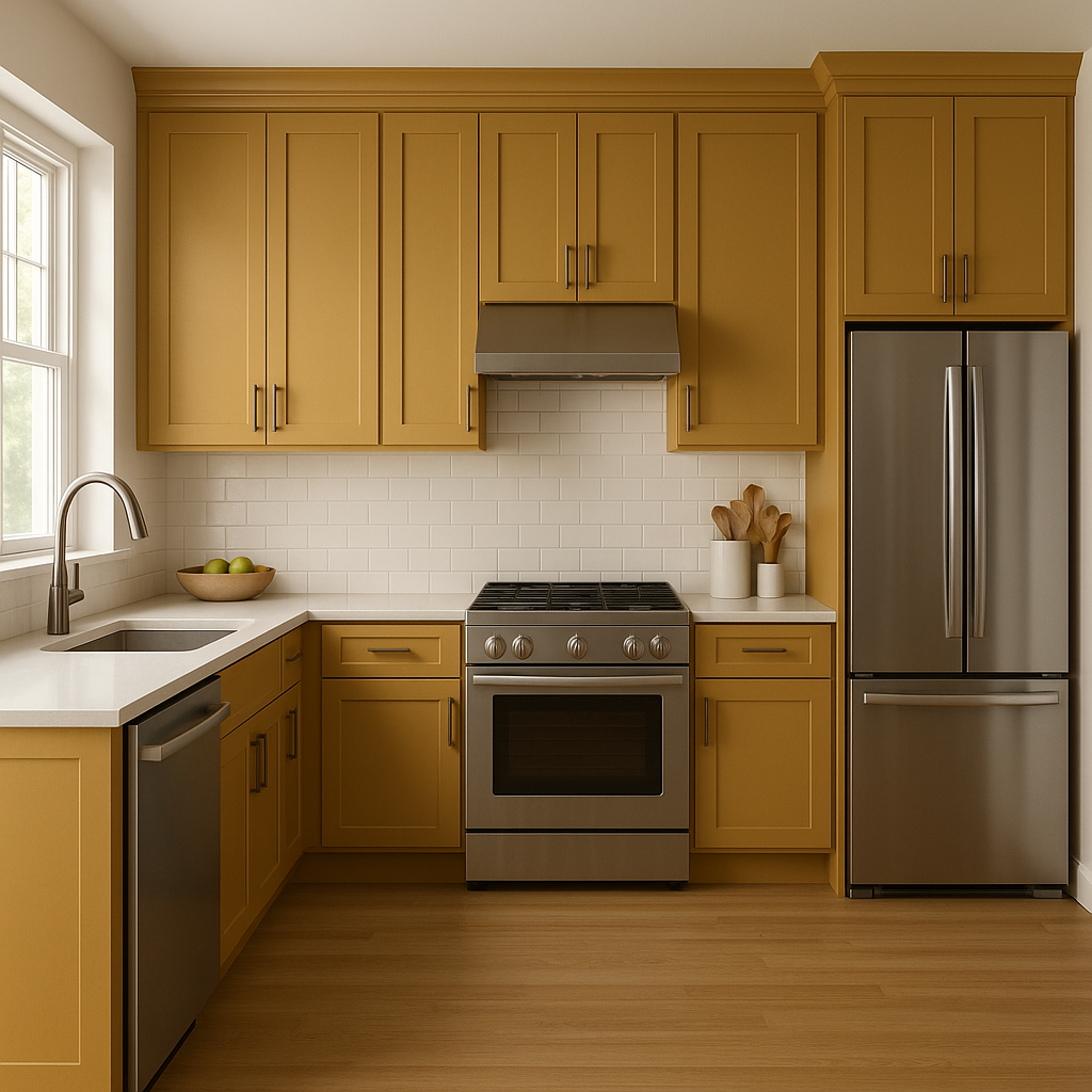 Benjamin Moore Turmeric (2160-20): A Bold and Vibrant Hue for Dynamic Spaces.