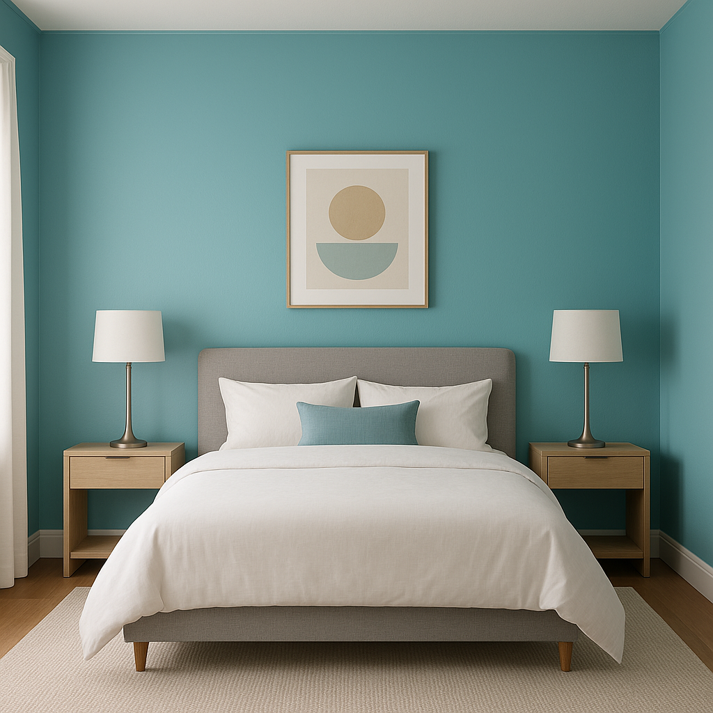 Benjamin Moore Turquoise (2057-50): A Vibrant Splash of Color.
