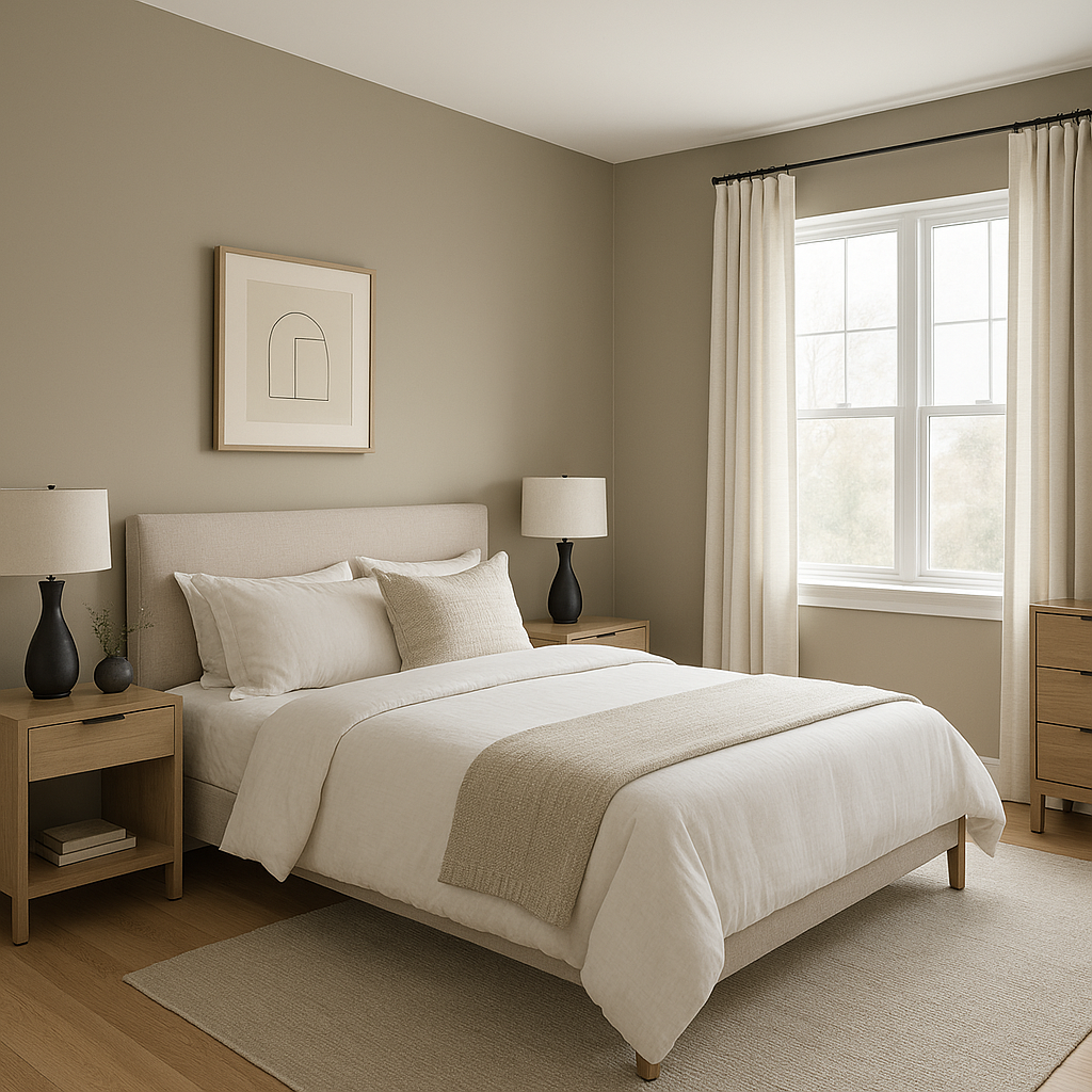 Benjamin Moore Turret (CC-604): A Sophisticated Neutral with Timeless Appeal.